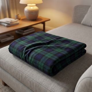 Țesătură din bumbac LIGHT FLANNEL Check design B