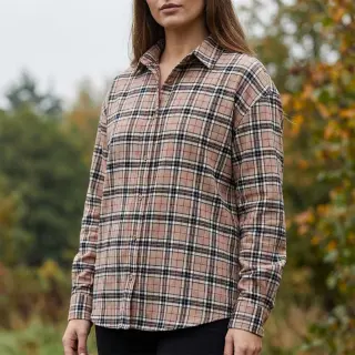 Țesătură din bumbac LIGHT FLANNEL Check design F