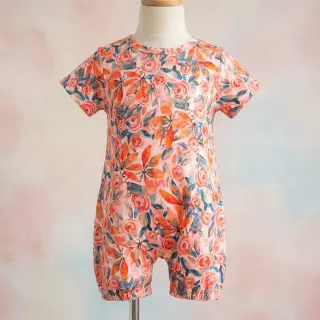 Viscoză RAYON POPLIN Printed Rosie design B
