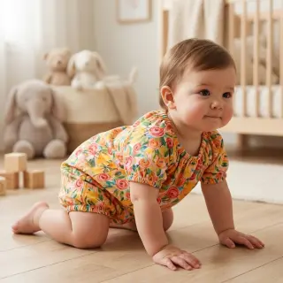 Viscoză RAYON POPLIN Printed Rosie design C
