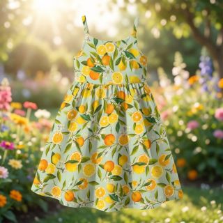 Viscoză RAYON POPLIN Fruity design E