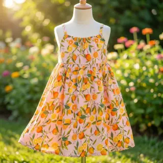 Viscoză RAYON POPLIN Fruity design F
