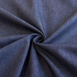Țesătură din bumbac JEANS Chambre dark blue