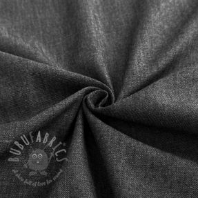 Țesătură din bumbac JEANS Chambre black