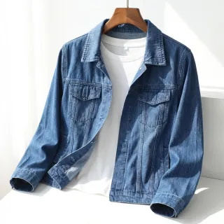 Țesătură din bumbac JEANS Chambre dark jeans