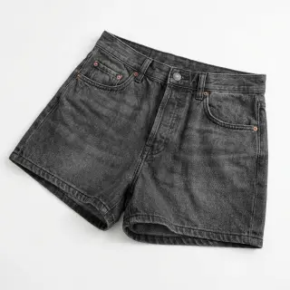 Țesătură din bumbac JEANS Chambre black
