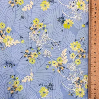 Țesătură din bumbac cu amestec Burny lovely blue
