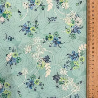Țesătură din bumbac cu amestec Burny lovely green