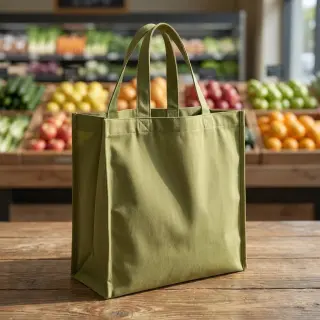 Țesătură din bumbac TWILL soft brushed lime