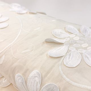 Țesătură din bumbac EMBROIDERY Bellagio cream