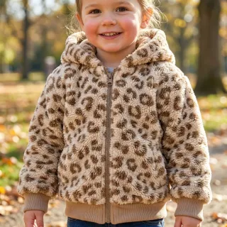 Stofă palton TEDDY Panthera light brown