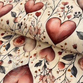 Tricot VISCOSE LYCRA HEAVY Combi design B