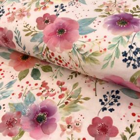 Tricot VISCOSE LYCRA HEAVY Soft and vibrant design C