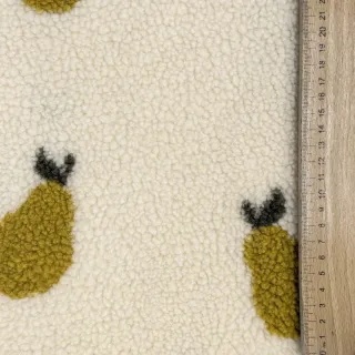 Stofă palton TEDDY JACQUARD Pears old lime