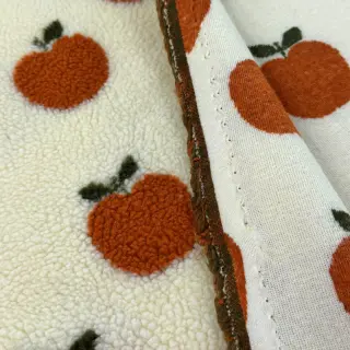 Stofă palton TEDDY JACQUARD Apples