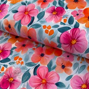 Tricot VISCOSE LYCRA HEAVY Full colors design A