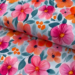 Tricot VISCOSE LYCRA HEAVY Full colors design A
