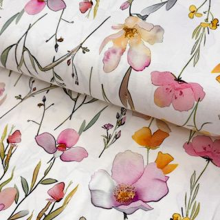 Tricot VISCOSE LYCRA HEAVY Soft and vibrant design B