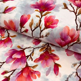 Tricot VISCOSE LYCRA HEAVY Soft and vibrant design E