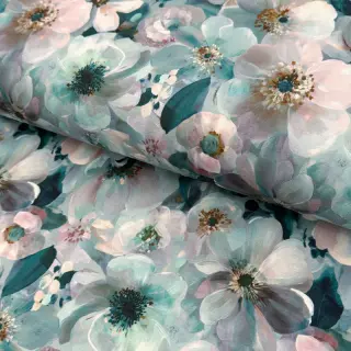 Tricot VISCOSE LYCRA HEAVY Classic flowers design B