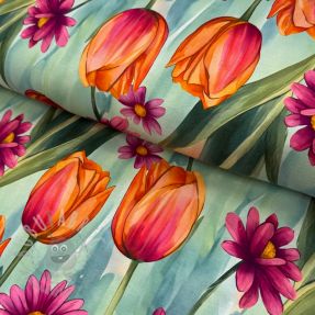 Tricot VISCOSE LYCRA HEAVY Full colors design C