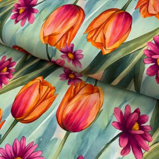 Tricot VISCOSE LYCRA HEAVY Full colors design C