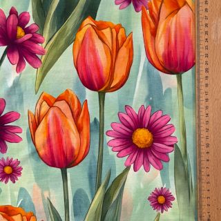 Tricot VISCOSE LYCRA HEAVY Full colors design C