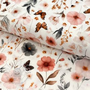 Viscoză cu in Flower sea design D