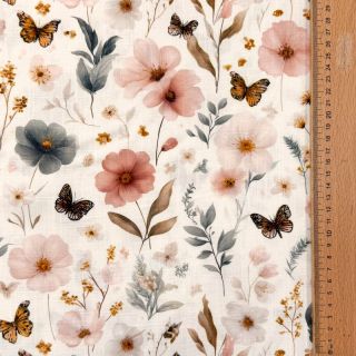 Viscoză cu in Flower sea design D