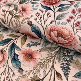 Viscoză cu in Floral design D