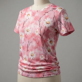 Tricot VISCOSE LYCRA HEAVY Combi design C