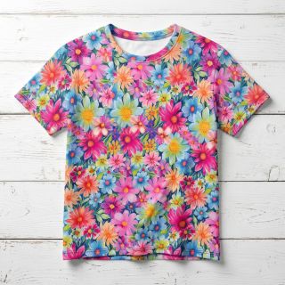 Tricot VISCOSE LYCRA HEAVY Full colors design E