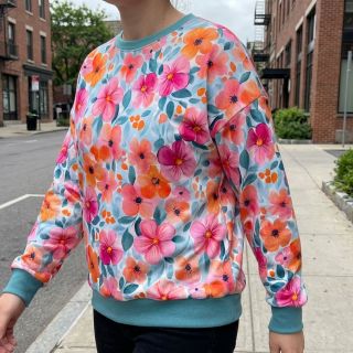 Tricot VISCOSE LYCRA HEAVY Full colors design A