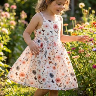 Viscoză cu in Flower sea design D