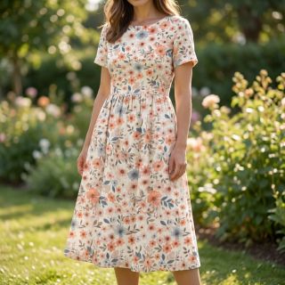 Viscoză cu in Sweet and small design B