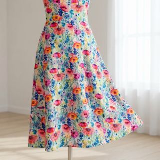 Viscoză cu in Bright and bold design C