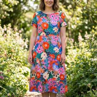 Viscoză cu in Bright and bold design A