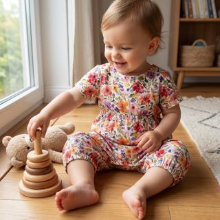 Viscoză cu in Floral design B