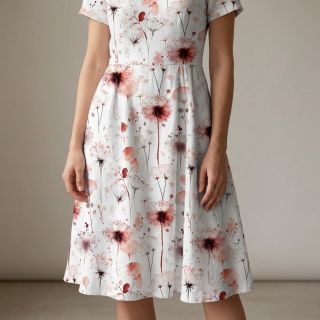 Viscoză cu in Flower sea design C