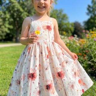 Viscoză cu in Flower sea design C