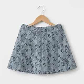 Catifea raiată STRETCH Little dino old blue