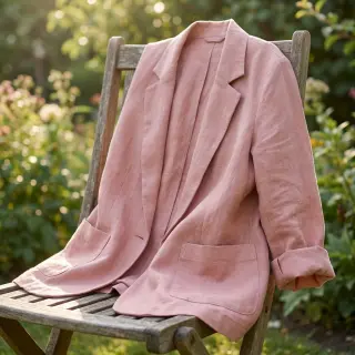 Viscoză cu in SPANDEX old rose