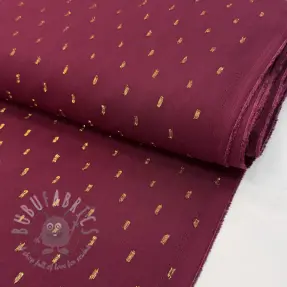 Viscoză LUREX burgundy