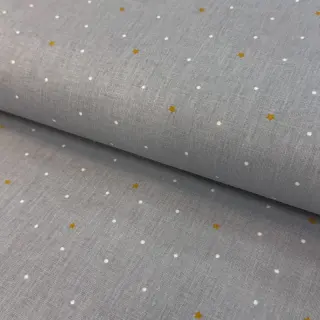 Țesătură din bumbac Sweet bear star light grey ORGANIC