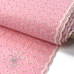 Țesătură din bumbac EMBROIDERY Rosemary rose