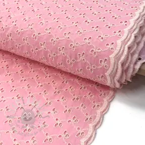 Țesătură din bumbac EMBROIDERY Rosemary rose