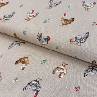 Țesătură decorativă Linenlook Picoti multico