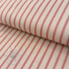 Țesătură decorativă Linenlook Vincennes rouge