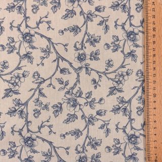 Țesătură decorativă Linenlook Meredith bleu