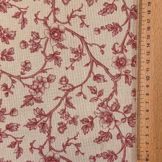 Țesătură decorativă Linenlook Meredith rouge